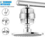 Alkalinelife Advance Shower Head Filter for Hard Water & Chlorine Removal | 1 Year Cartridge Life - Image 2