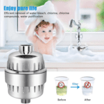 Alkalinelife Advance Shower Head Filter for Hard Water & Chlorine Removal | 1 Year Cartridge Life - Image 3
